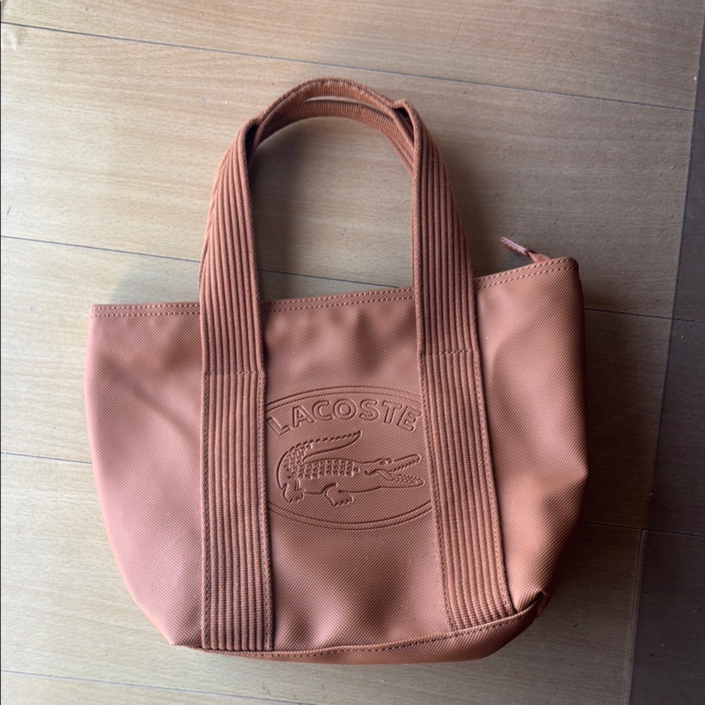 Lacoste Women's Tan Tote Bag